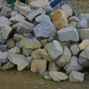 Lomový kámen netříděný - stavební 200/500